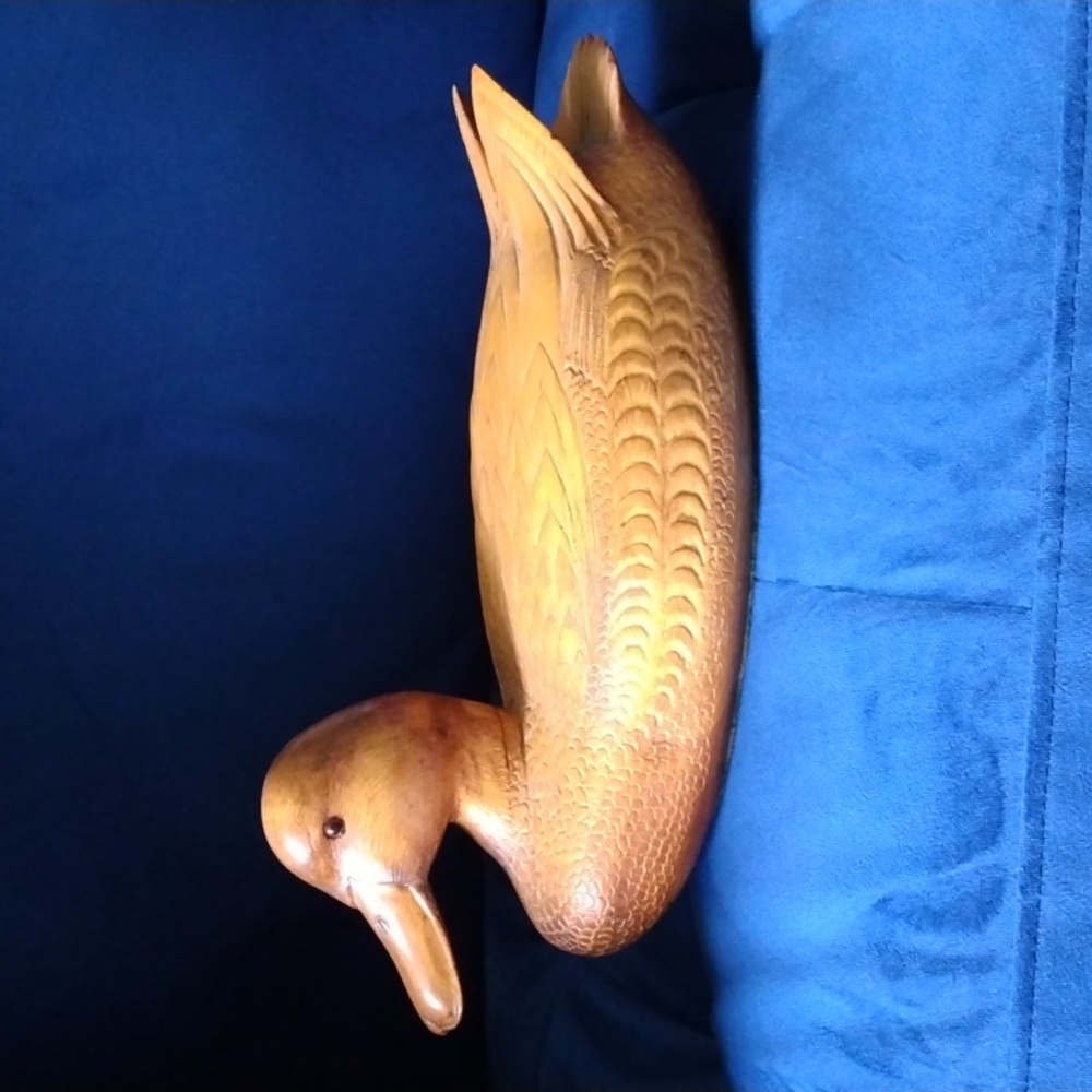 🦆 Beautiful Vintage Wood duck 🦆